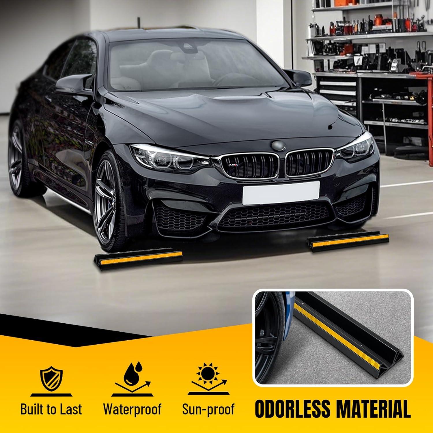 Topes de Rueda para Estacionamiento HOXWELL 2 Pcs 45.72 cm