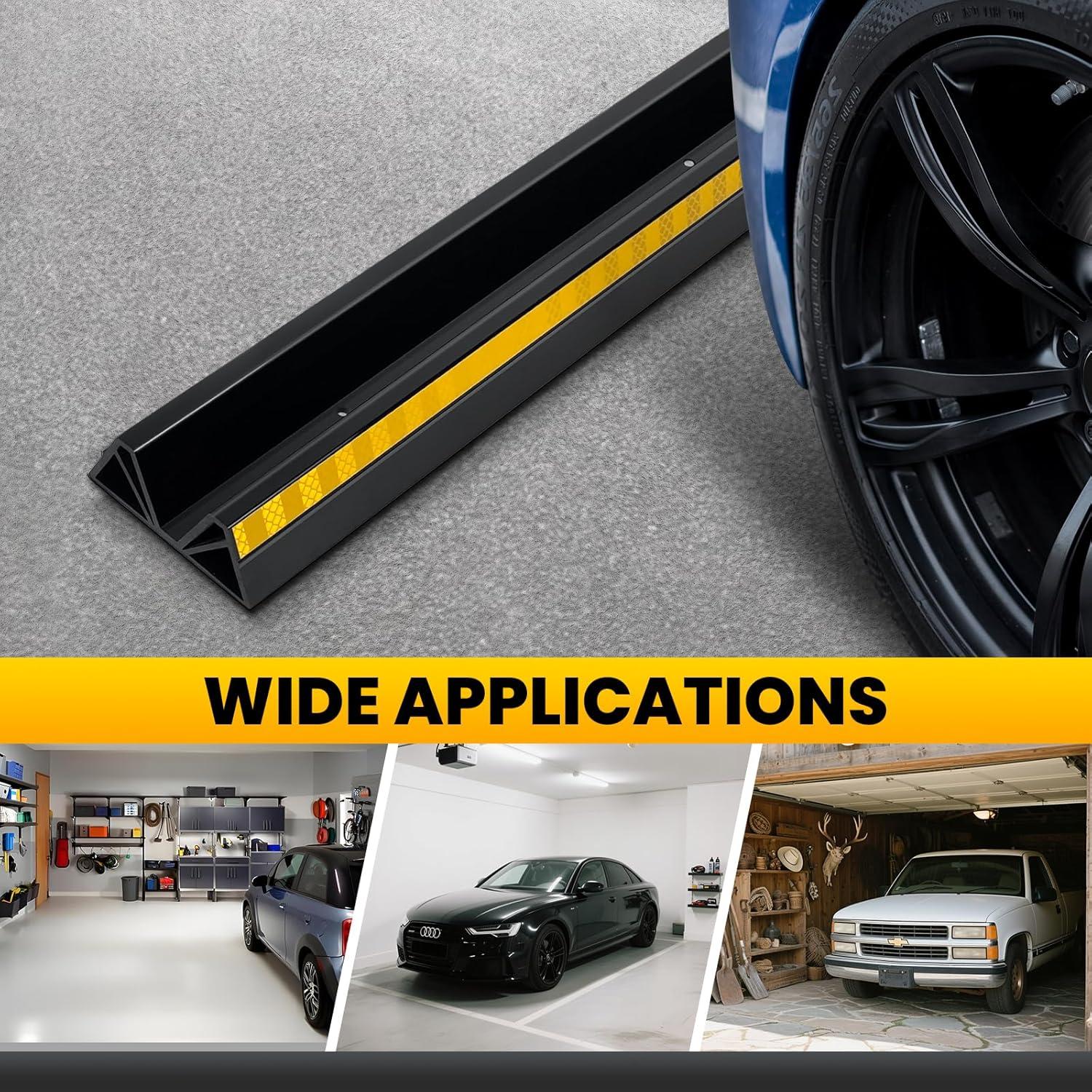 Topes de Rueda para Estacionamiento HOXWELL 2 Pcs 45.72 cm