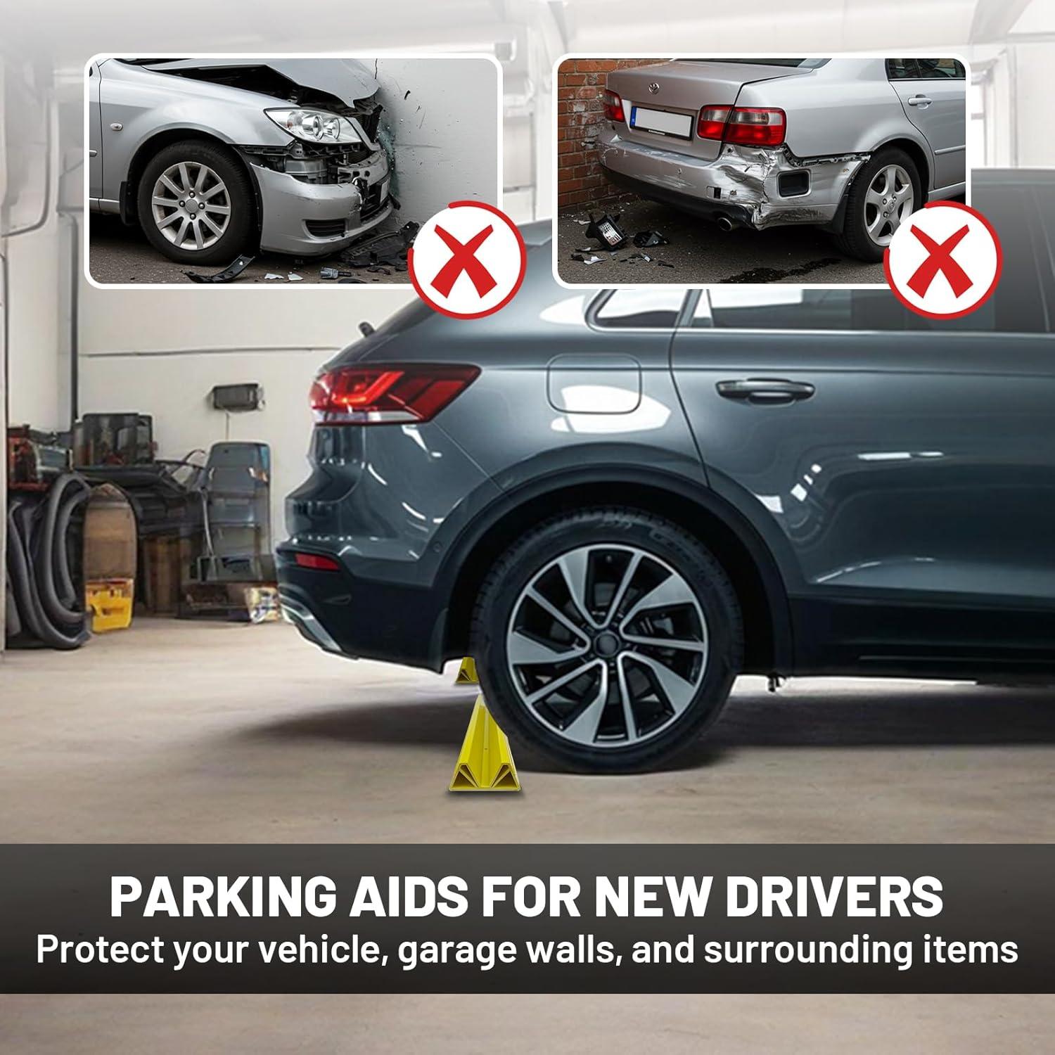 Tope de Estacionamiento ROBLOCK Amarillo 45.72 cm Alta Resistencia