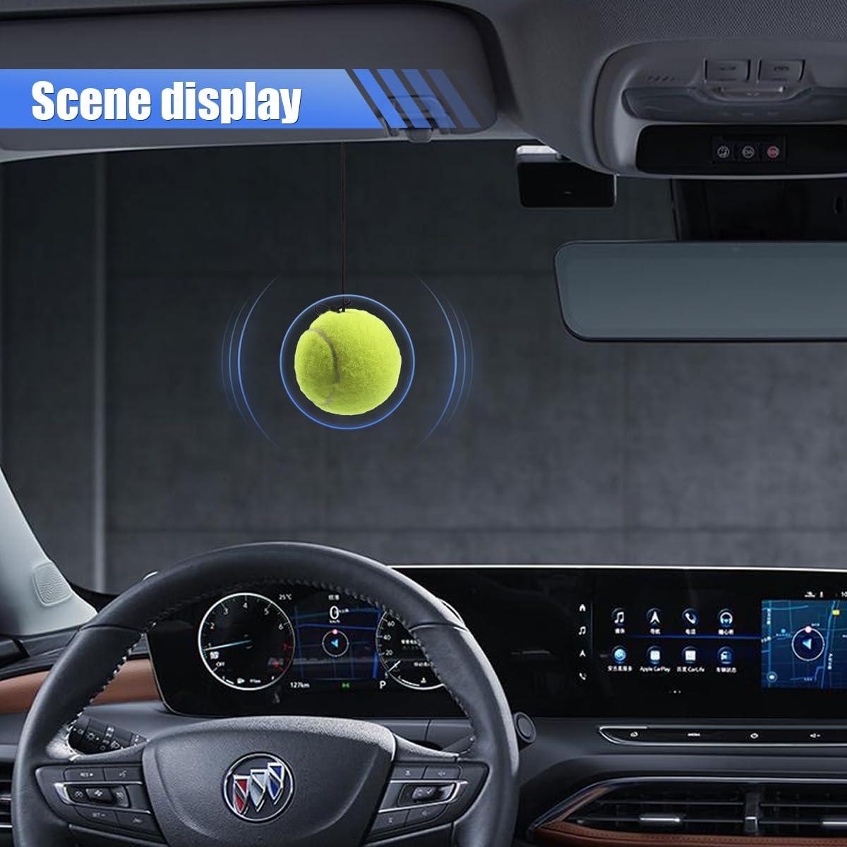 2PCS Pelota de Ayuda de Estacionamiento DUSCOKE - Amarillo