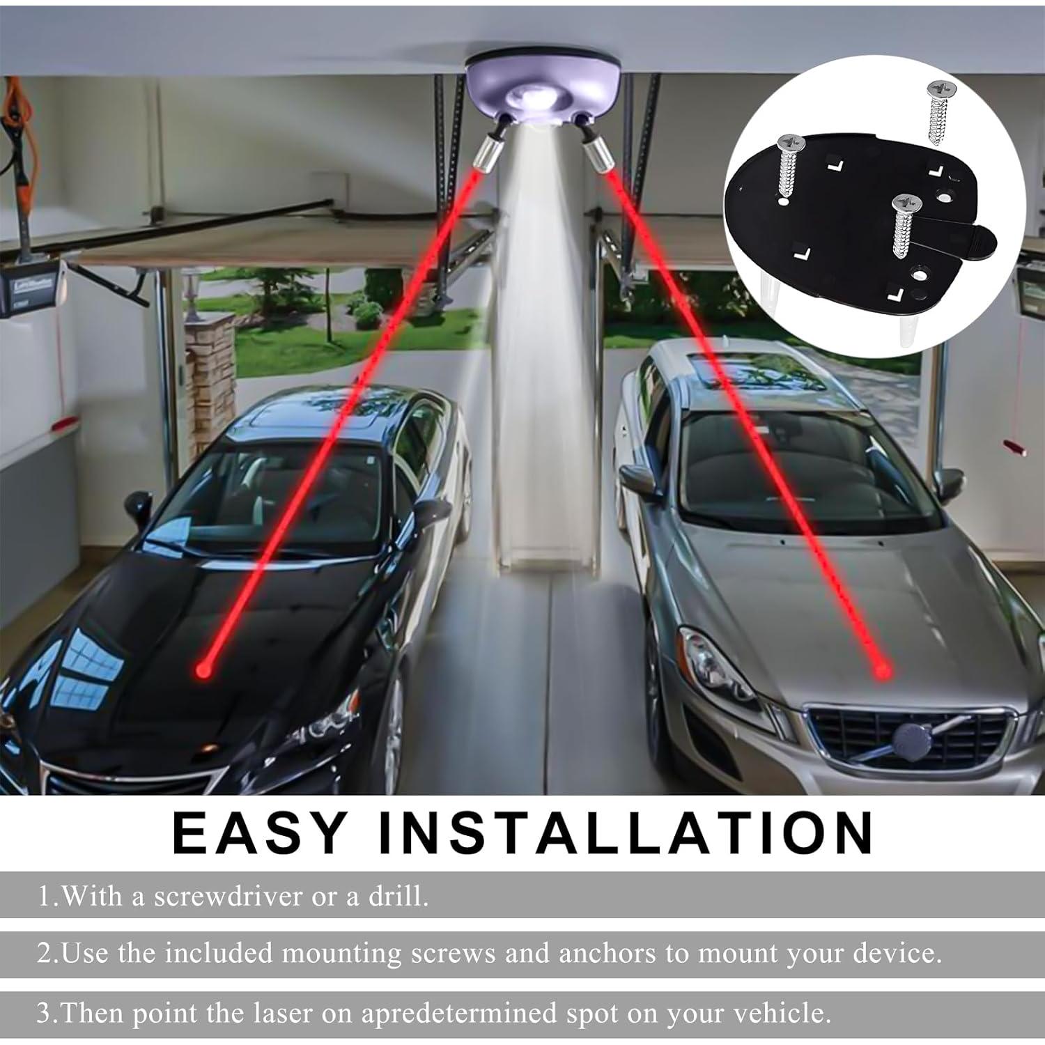 Sensor de Estacionamiento ZNDAW Doble Láser Ajustable 360°
