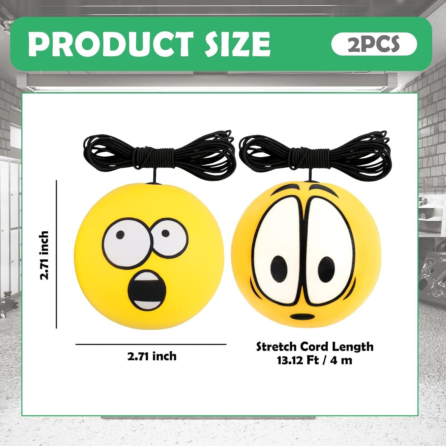 Bola de Ayuda para Estacionamiento YGDMD Amarillo Ajustable