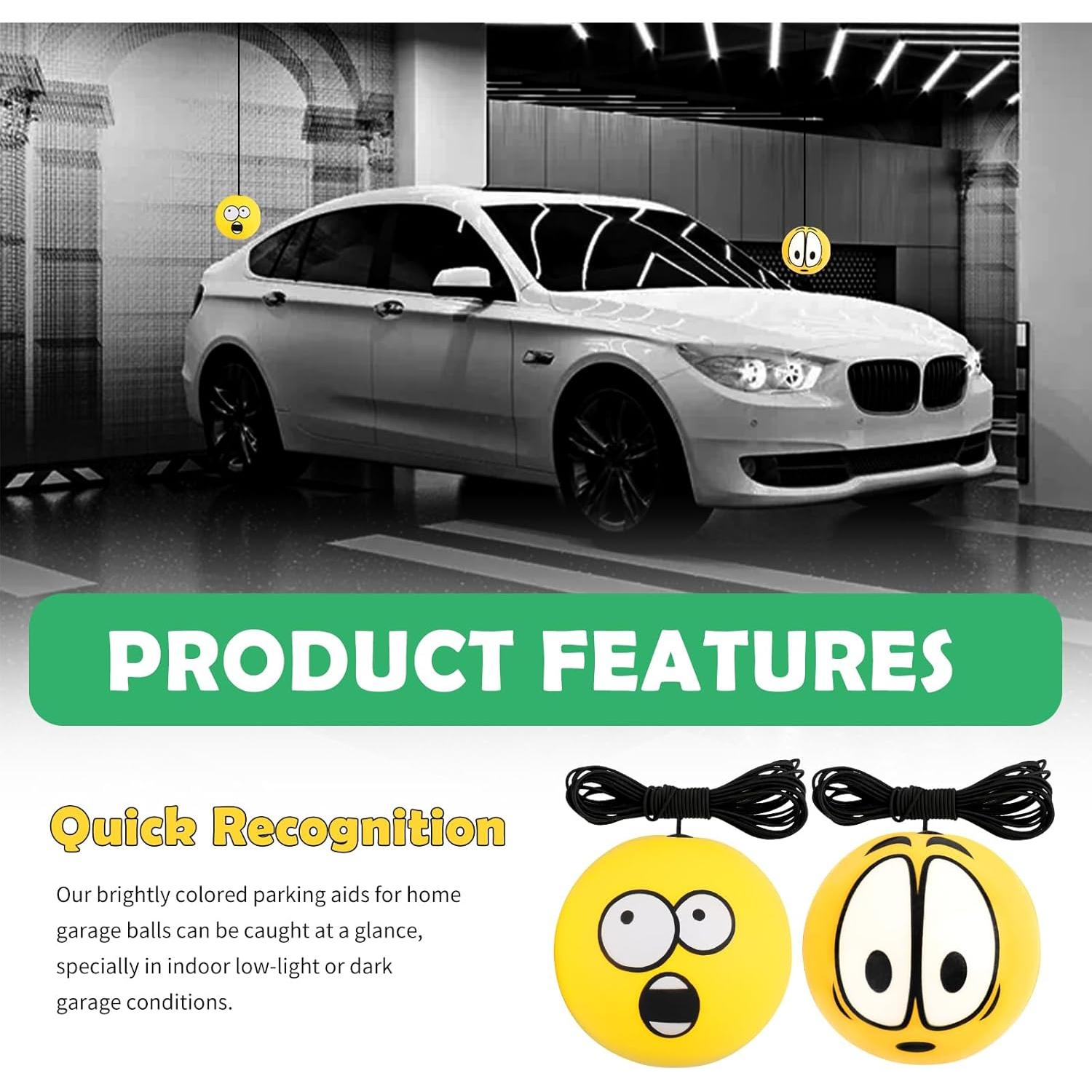 Bola de Ayuda para Estacionamiento YGDMD Amarillo Ajustable