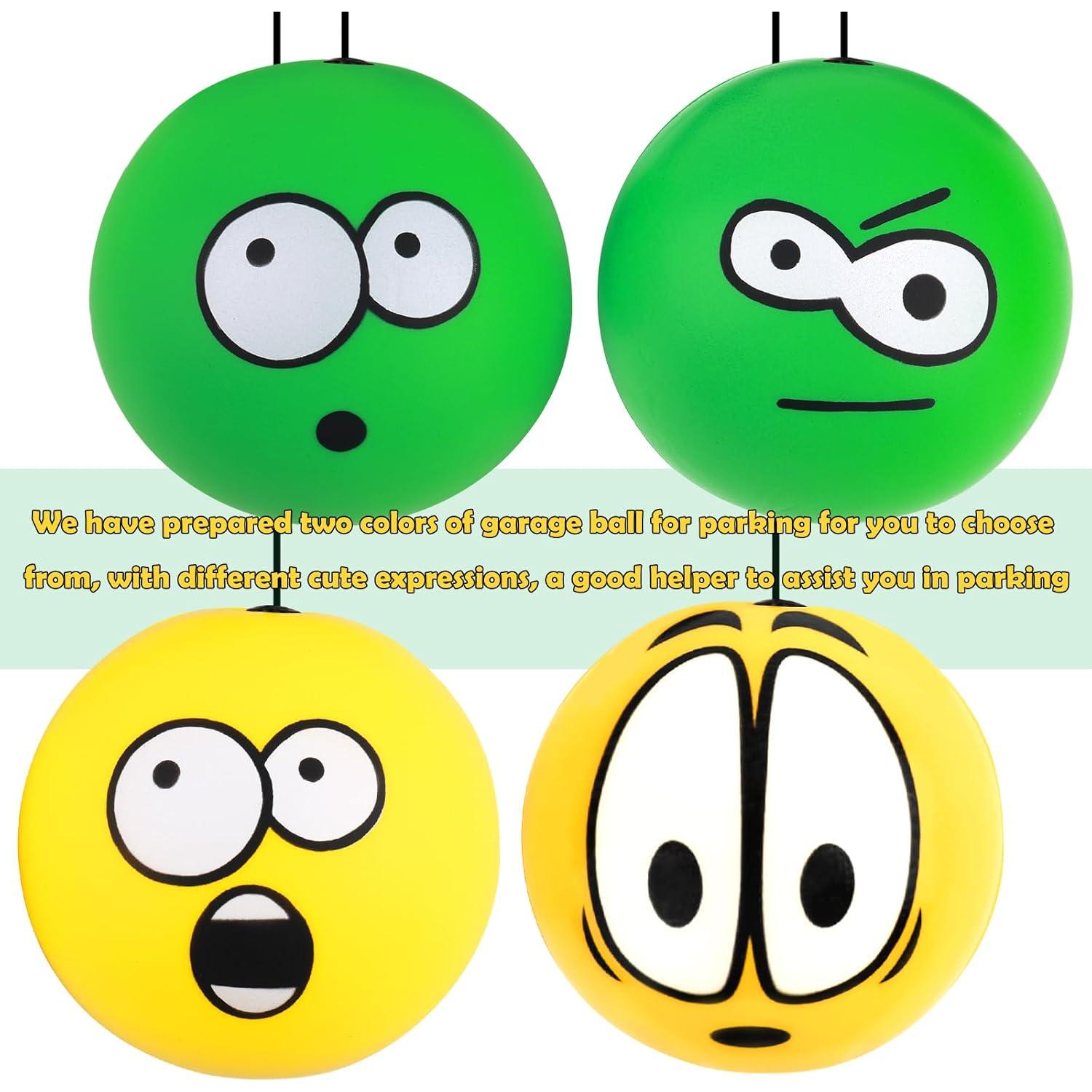 Bola de Ayuda para Estacionamiento YGDMD Amarillo Ajustable