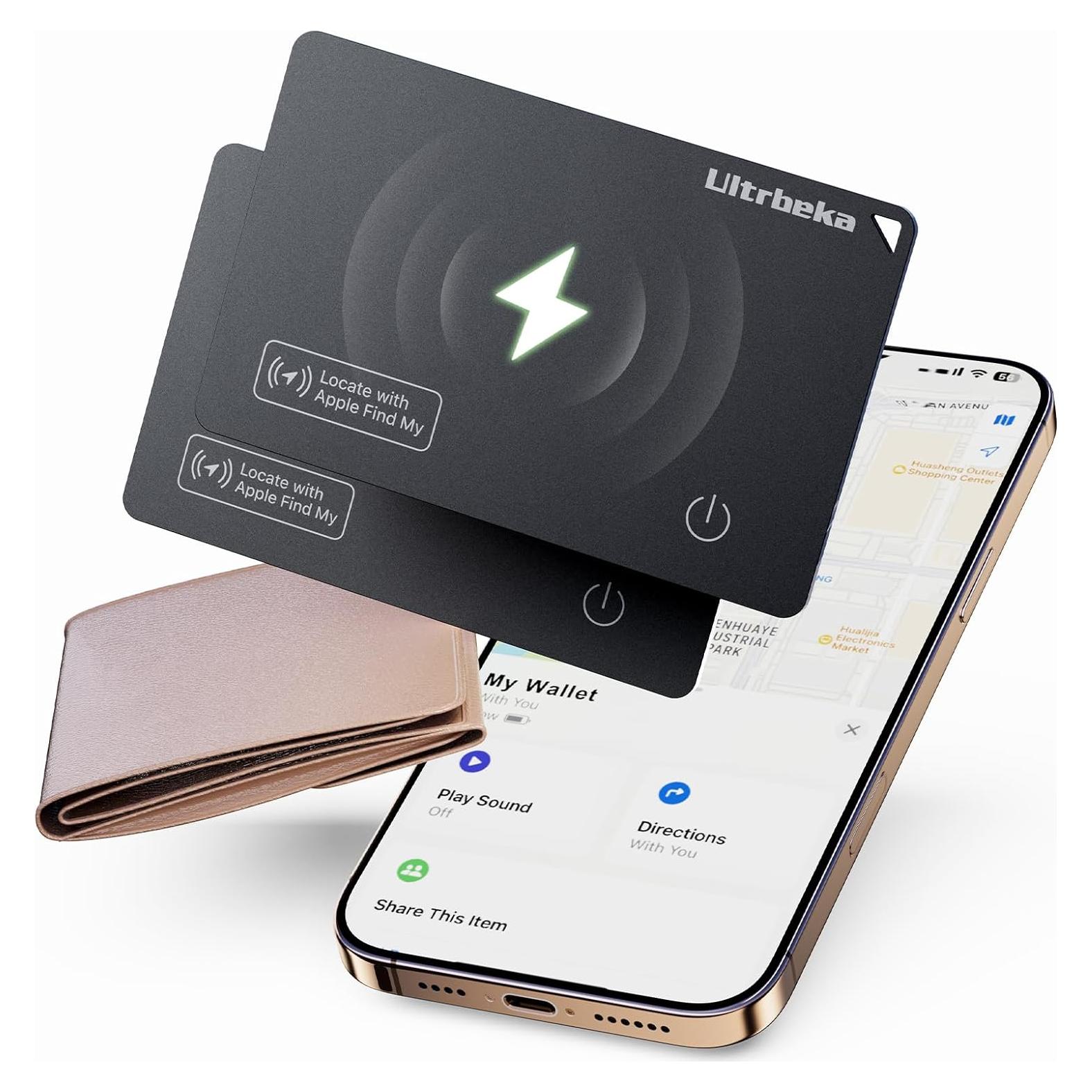 Rastreador Bluetooth Ultrbeka para Carteras y Pasaportes - 2pcs