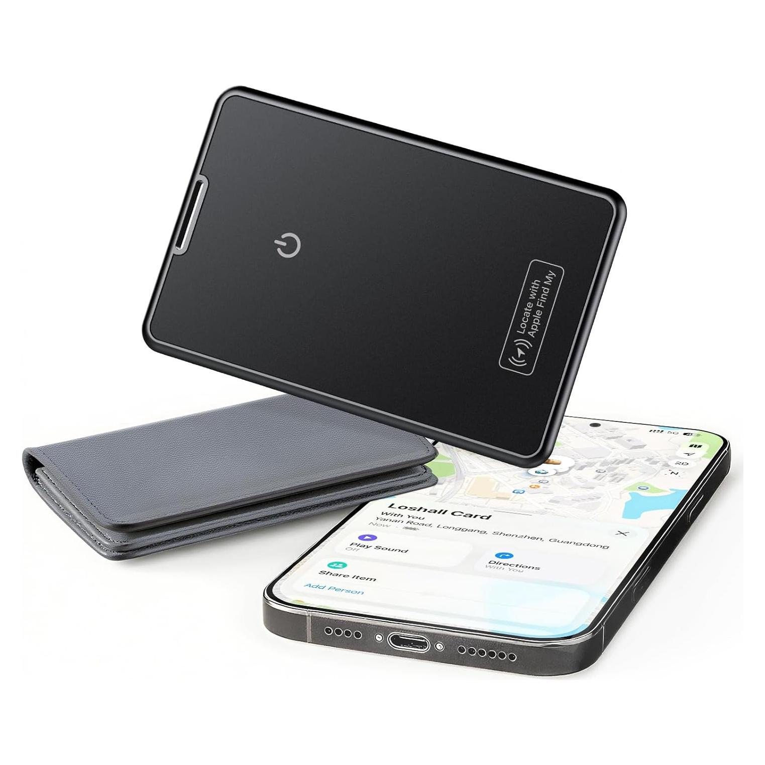 Tarjeta Rastreadora Ultrafina Hendari Air Tag - Carga Inalámbrica