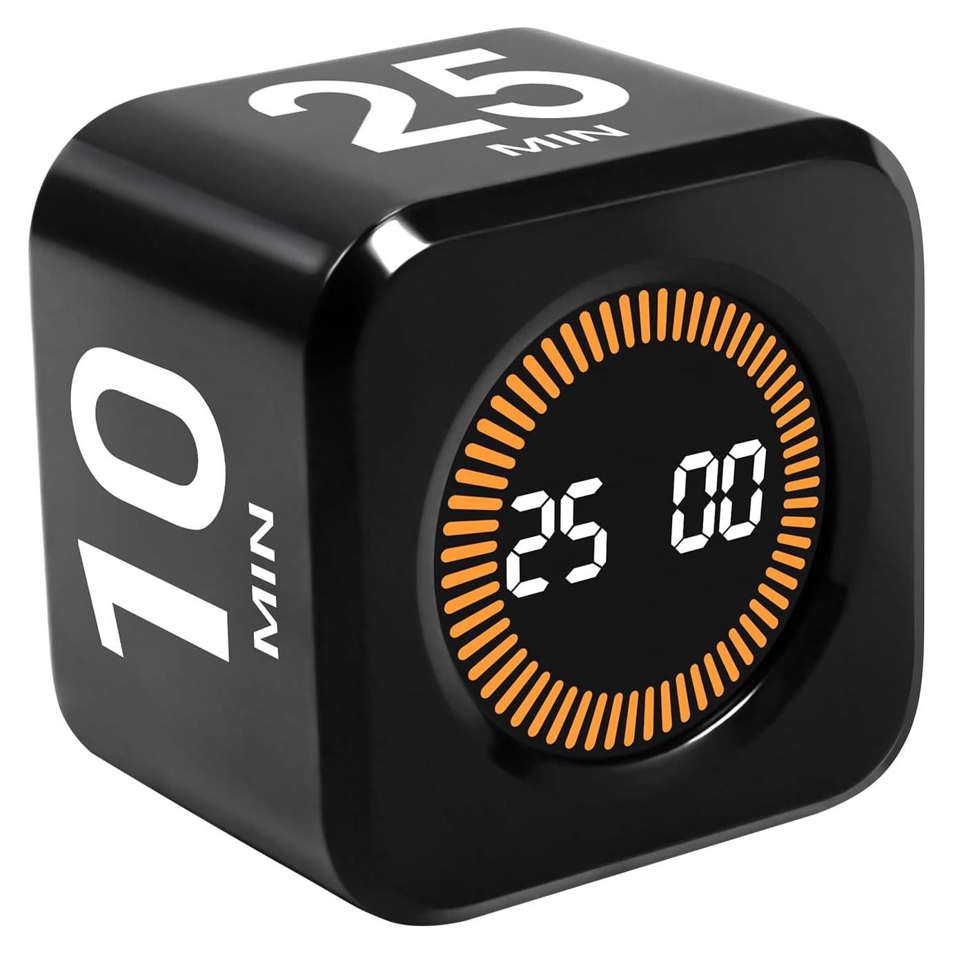 Temporizador Pomodoro WAFHX Cubo Digital 4 Modos 5-50 Minutos