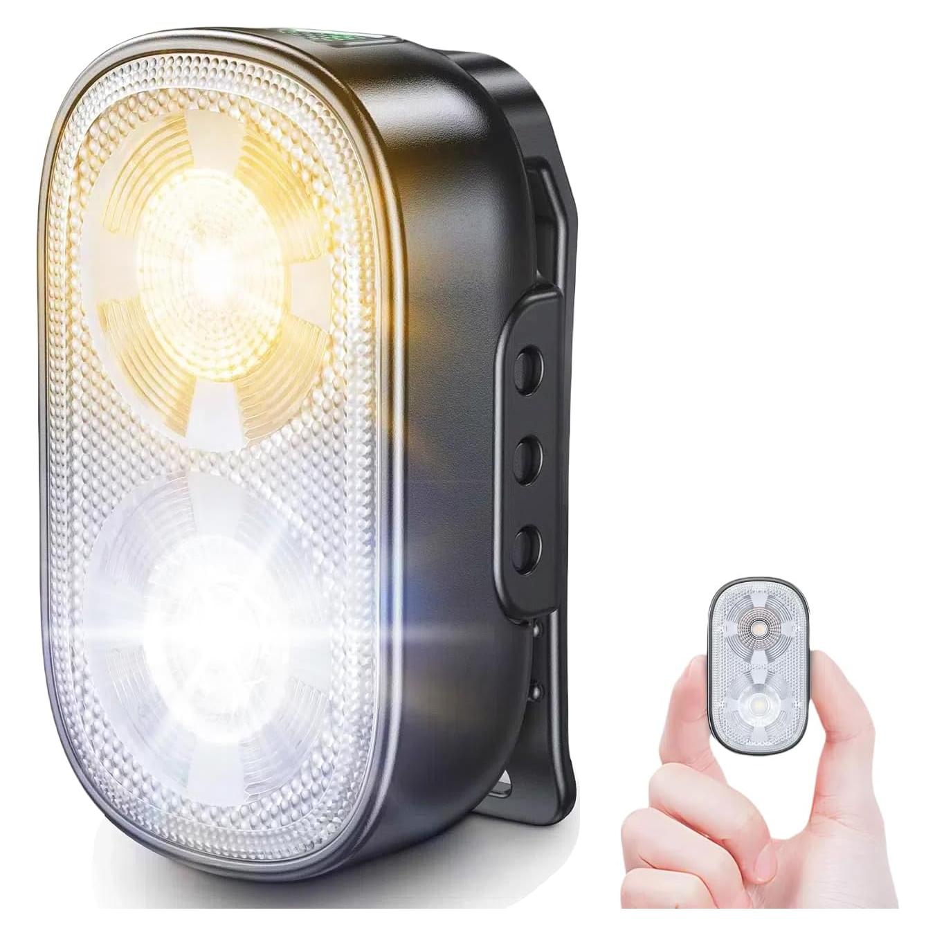 Linterna Clip-on Zewdov X20 500LM Recargable IP65 10 Modos