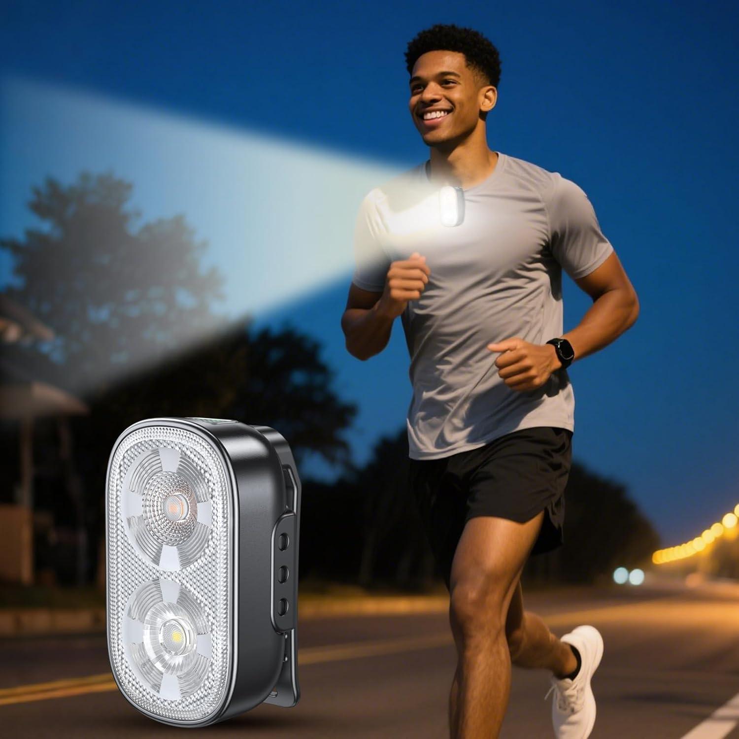 Linterna Clip-on Zewdov X20 500LM Recargable IP65 10 Modos