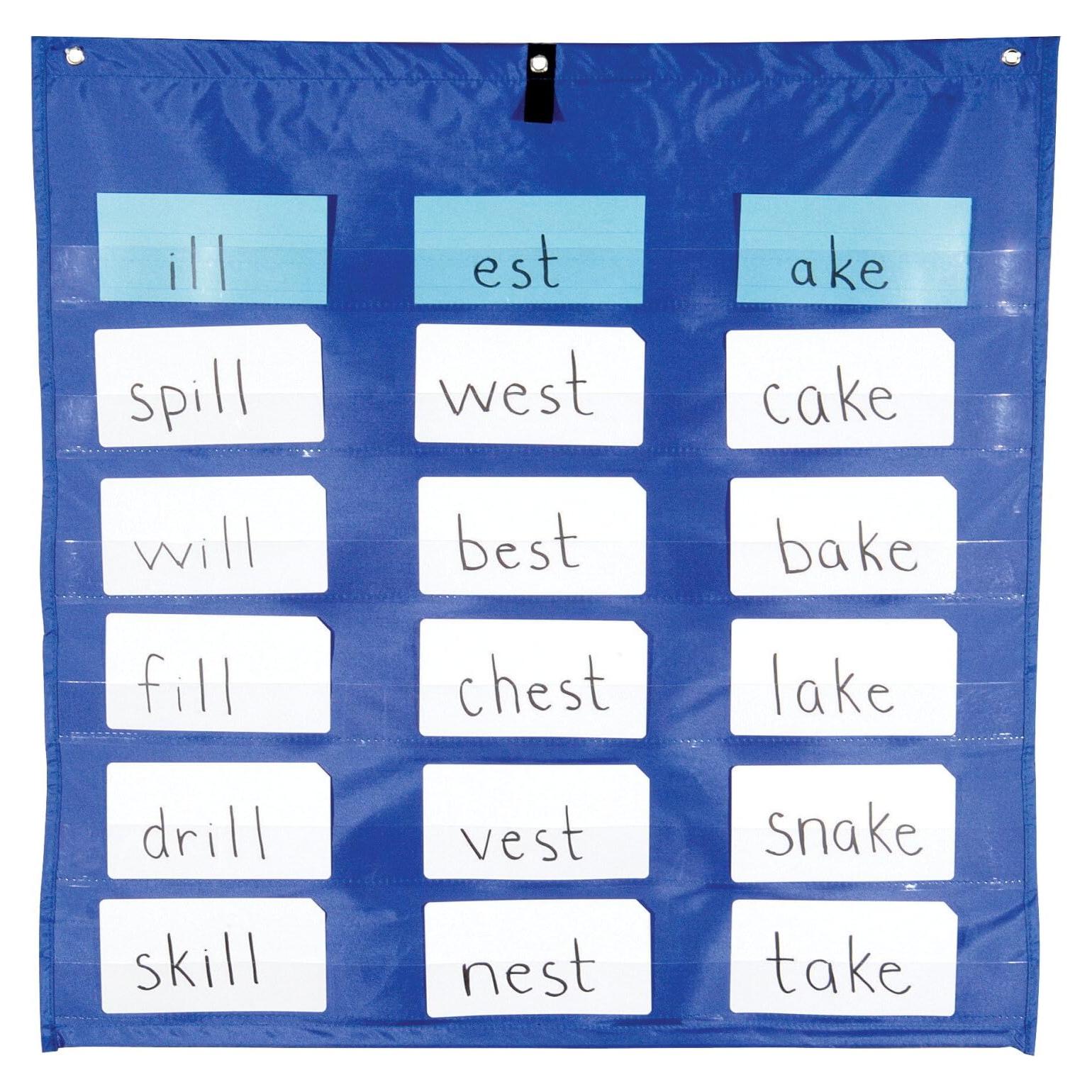 Mini Pizarra de Bolsillo School Smart 74.68x20.83 cm Azul