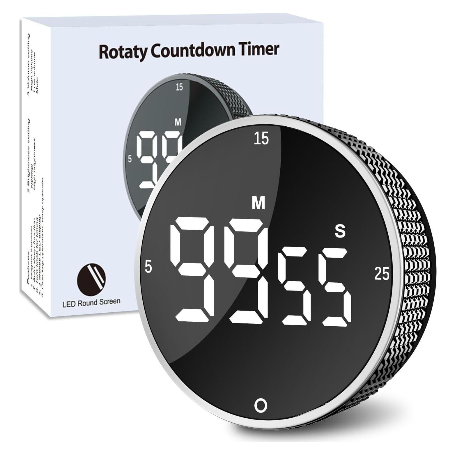 Temporizador de Cocina Digital Conree JW-3102-02 LED Magnético