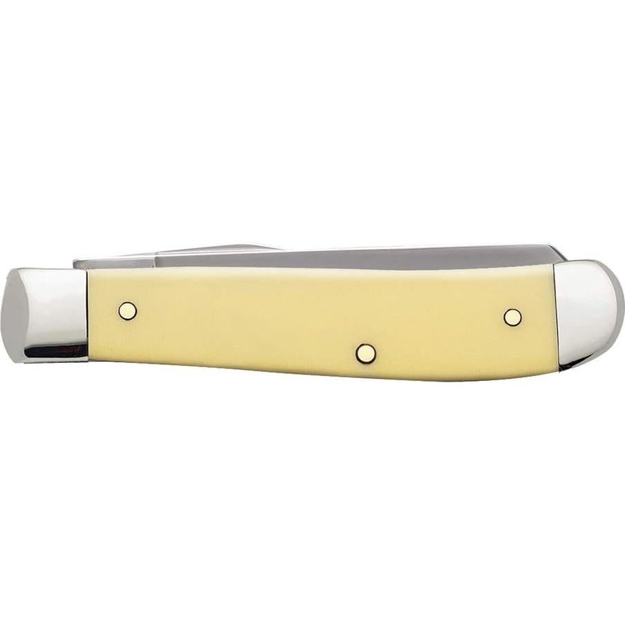 Cuchillo de Bolsillo Case Mini Trapper Amarillo 8.89 cm