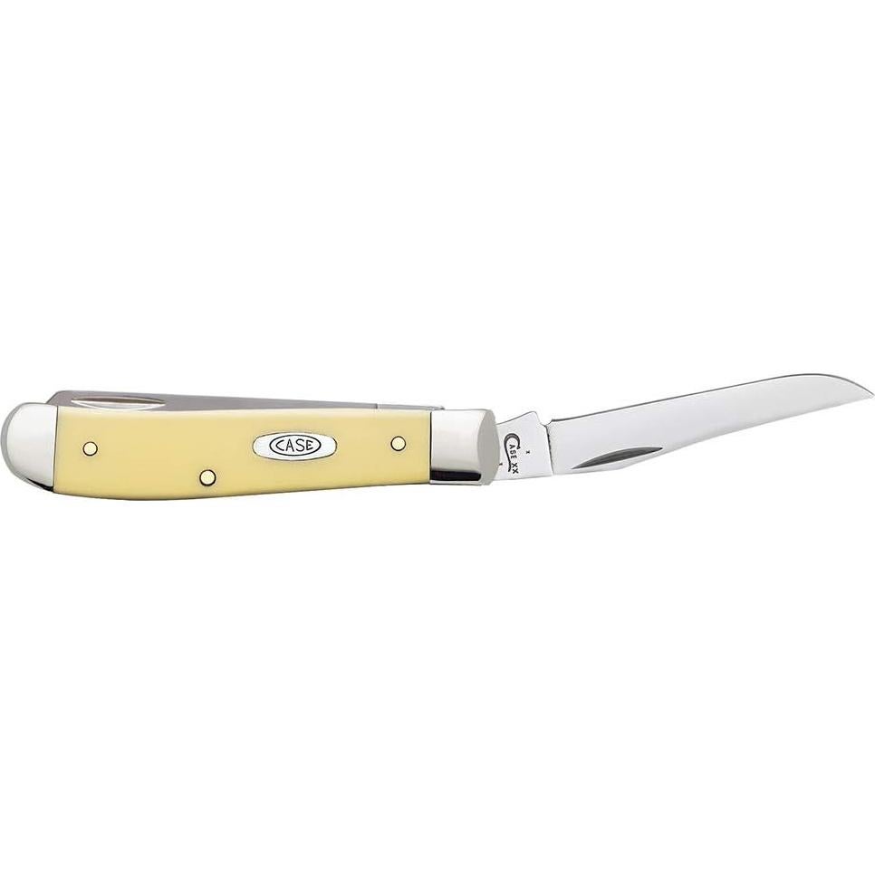 Cuchillo de Bolsillo Case Mini Trapper Amarillo 8.89 cm