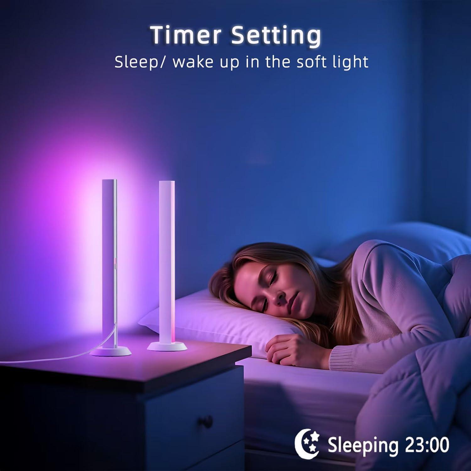 Barra de Luz LED Inteligente ECWEYAG RGB 5W para TV