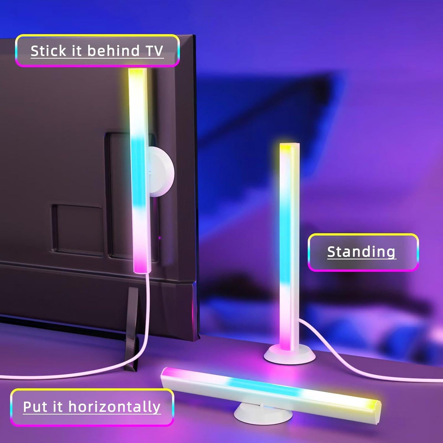 Barra de Luz LED Inteligente ECWEYAG RGB 5W para TV