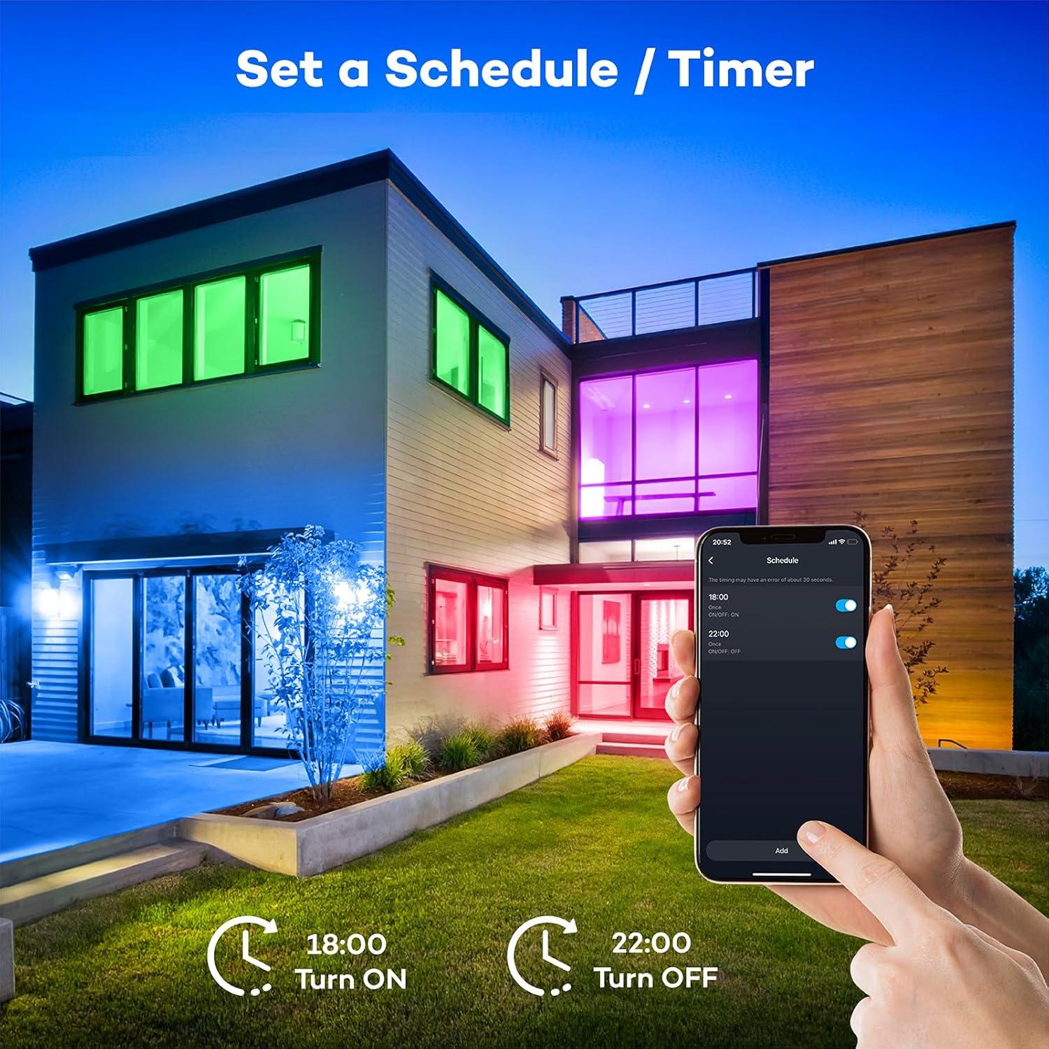 Luz de Techo LED Inteligente Annaror 33cm RGB Control Remoto