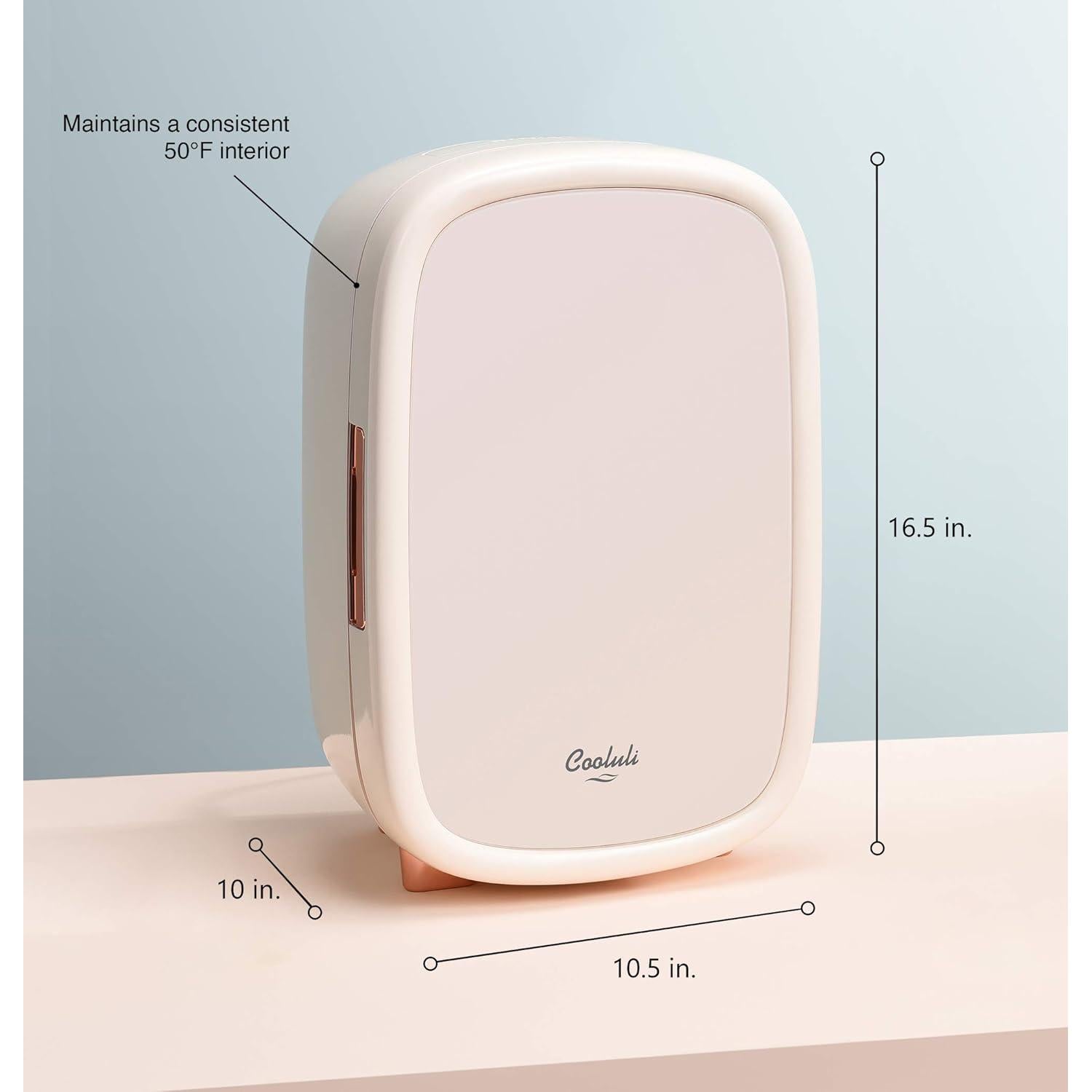 Refrigerador de Belleza Cooluli B12LW 12L Blanco Perla