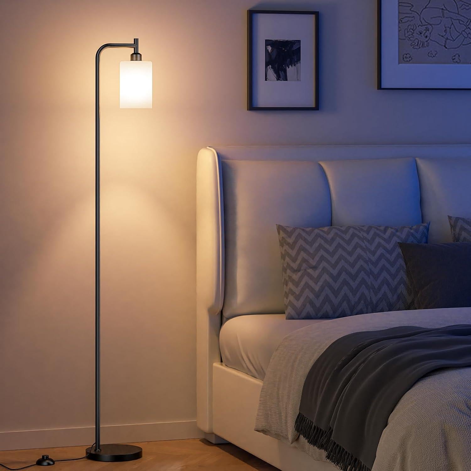 Lámpara de Piso RGB Ziisee Regulable 164 cm Control Remoto