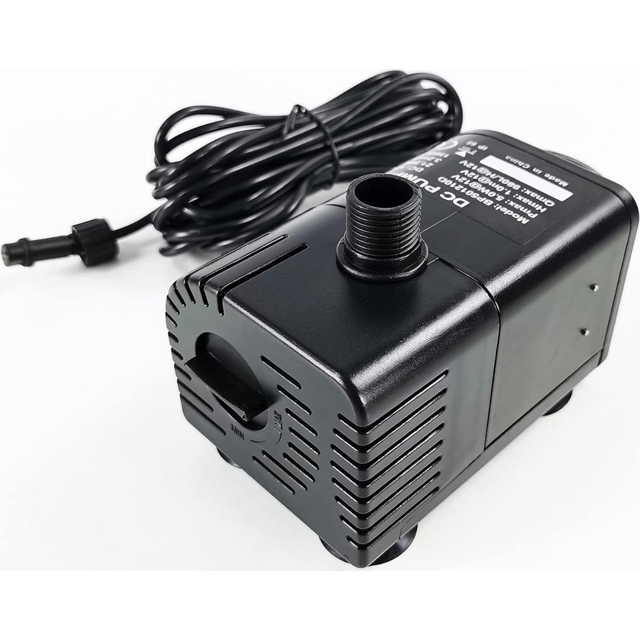 Bomba de Agua Solar AEO 25W 370 L/h con Protección Seco