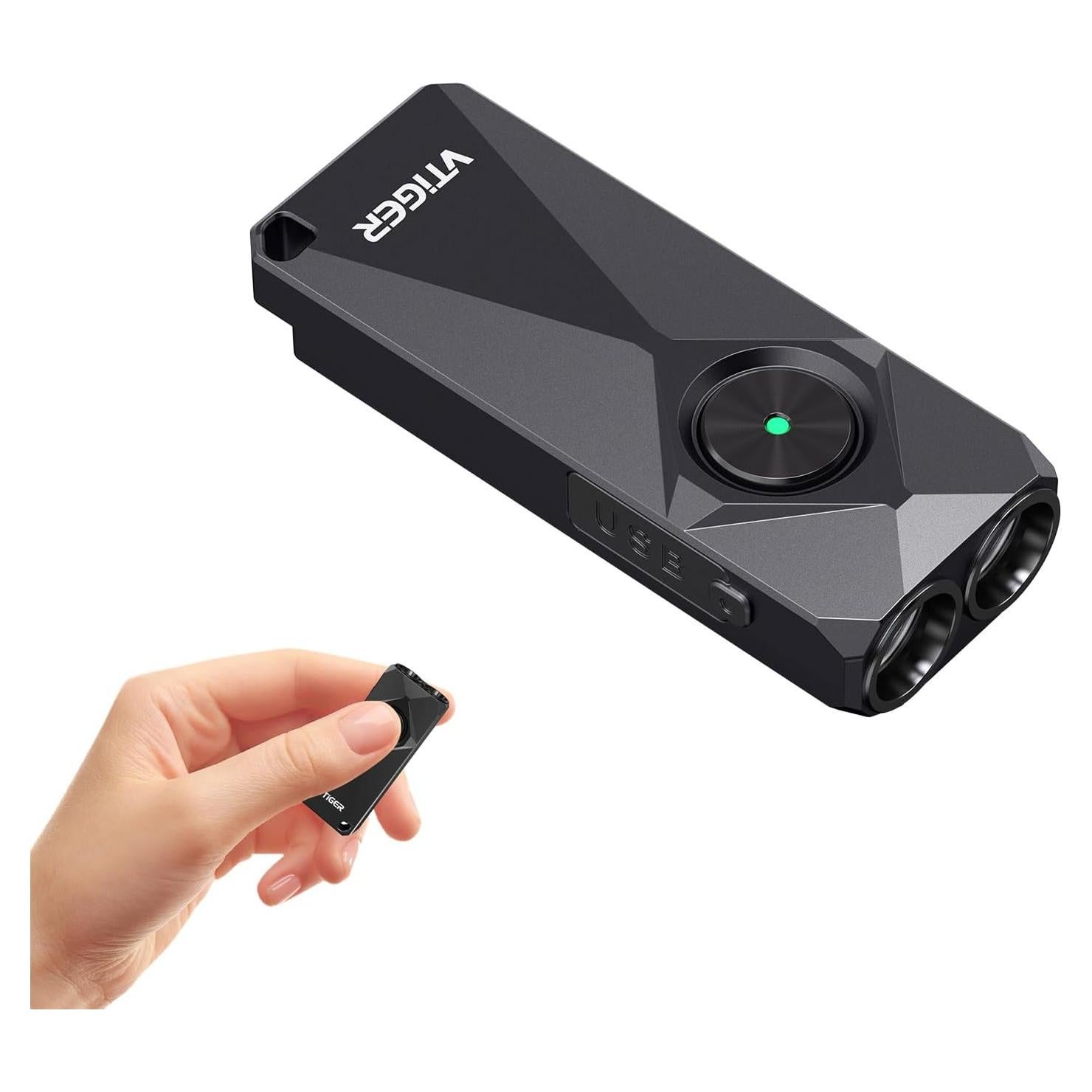 Linterna LED VTIGER K1 800 Lúmenes Recargable Compacta