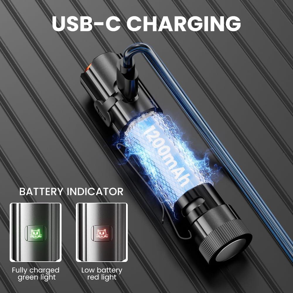 Linterna de Emergencia Recargable Yemao 1500LM Mini IP6