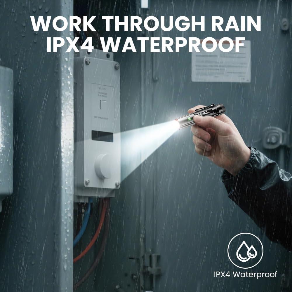 Linterna de Emergencia Recargable Yemao 1500LM Mini IP6