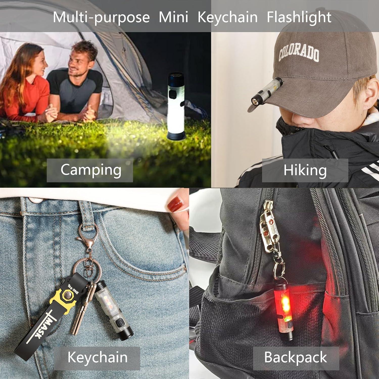 Linterna de llavero recargable Hilngav 300 lúmenes USB-C