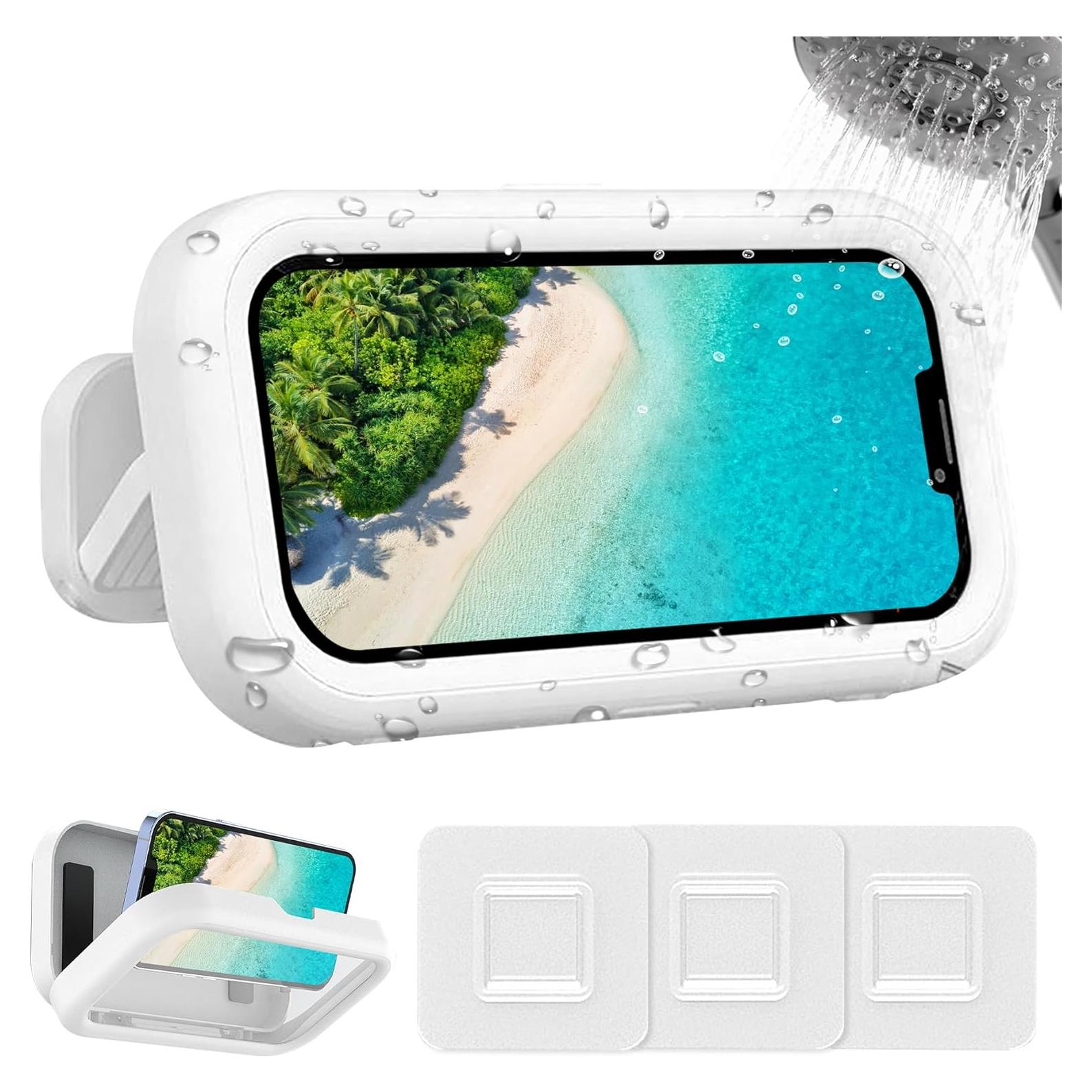 Soporte para Teléfono de Ducha Impermeable KornaDoz A63 4-7"