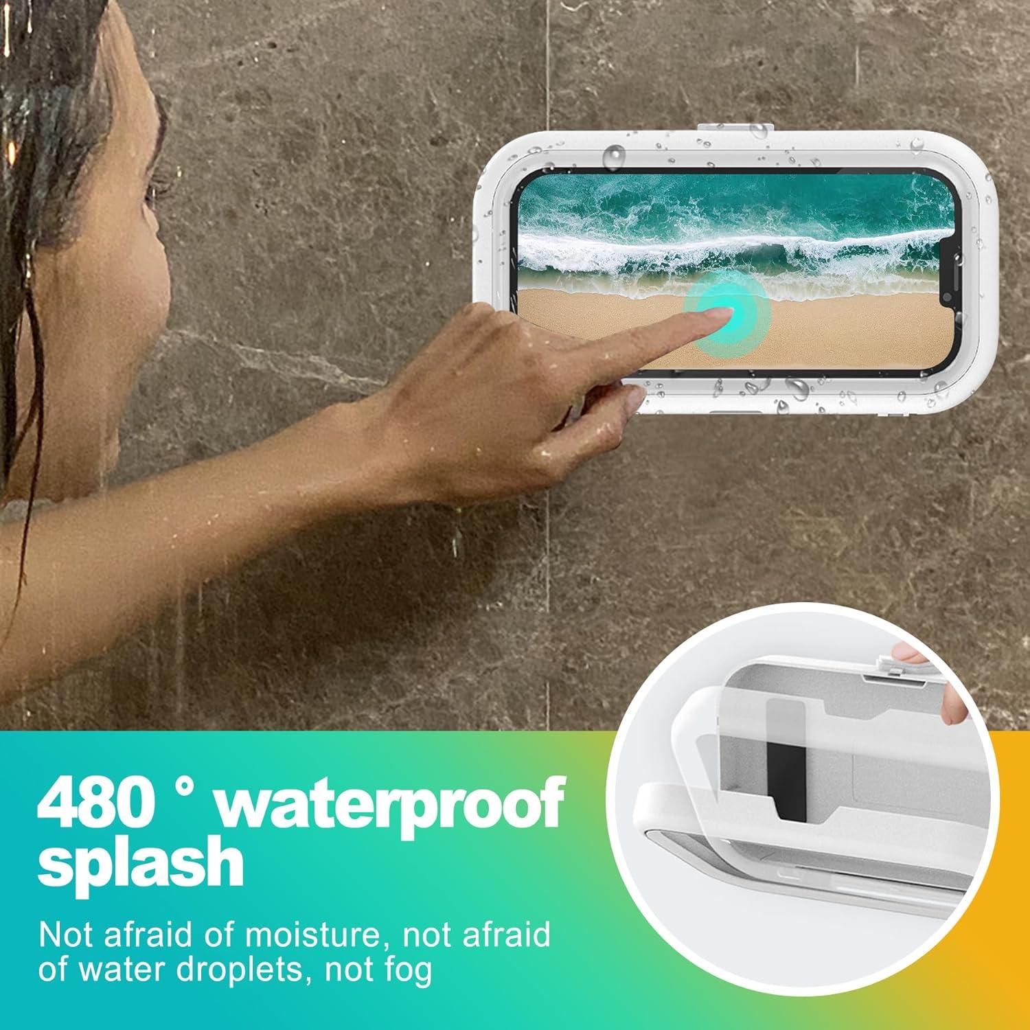 Soporte para Teléfono de Ducha Impermeable KornaDoz A63 4-7"