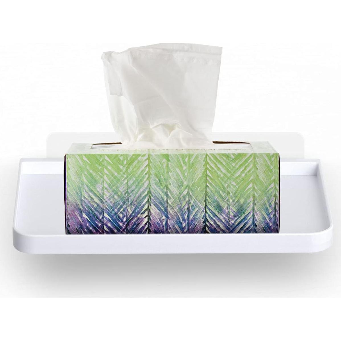 Soporte de Teléfono de Pared Adhesivo Chunful - 2 Piezas Blanco