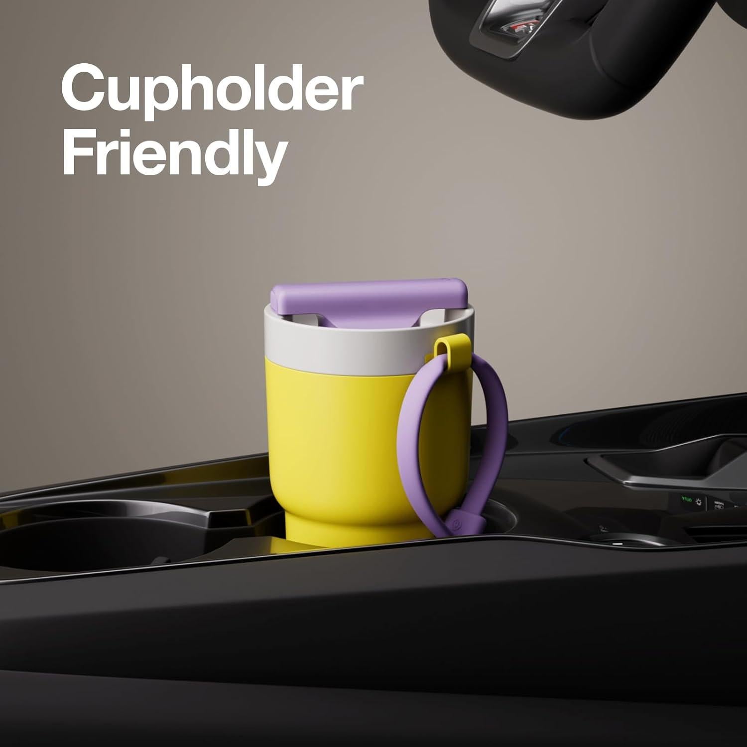 Botella de Agua Aislada CHAKO LAB 0.5 L Acero Inoxidable Limón