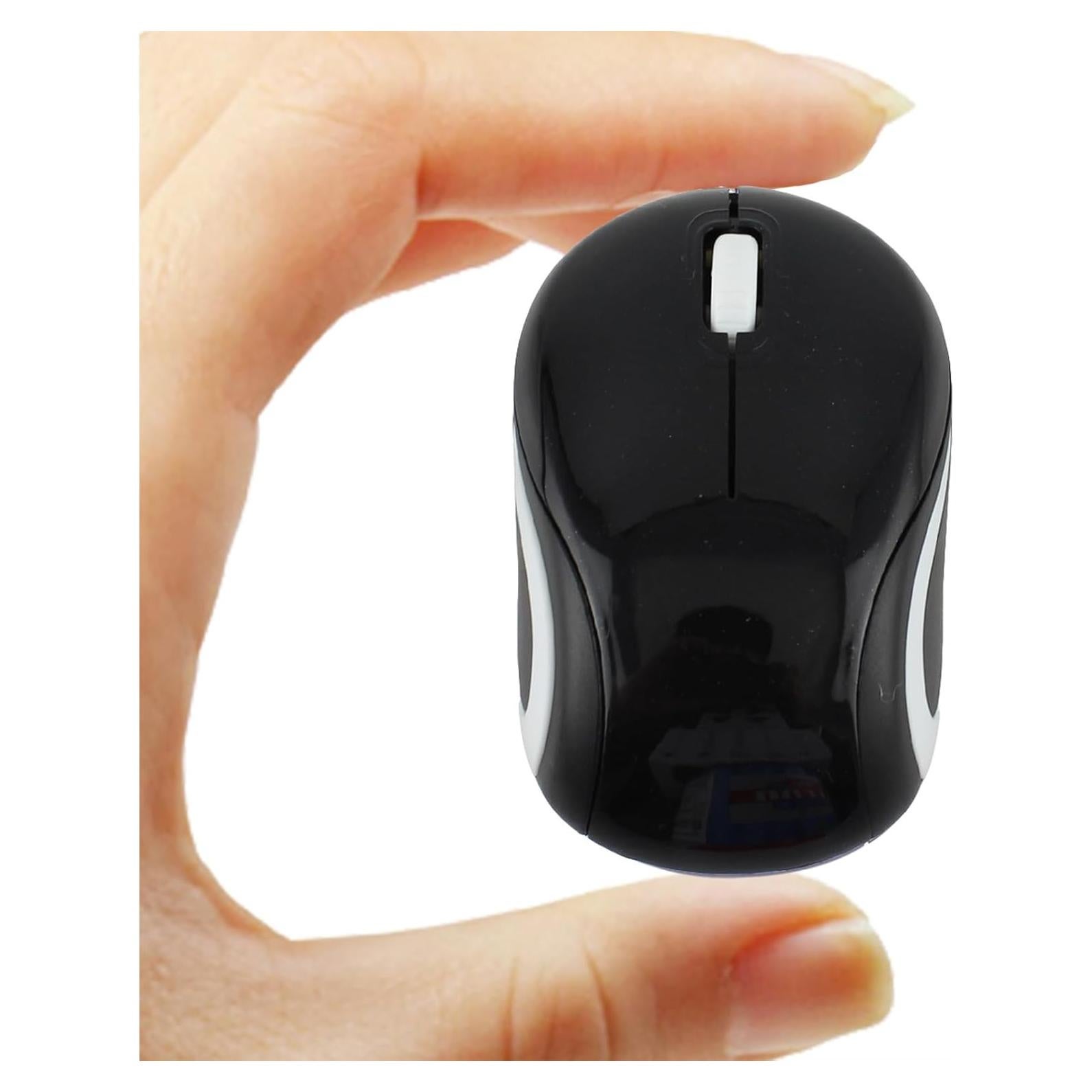 Ratón Inalámbrico Compacto GABONGUI Negro 1000 DPI USB