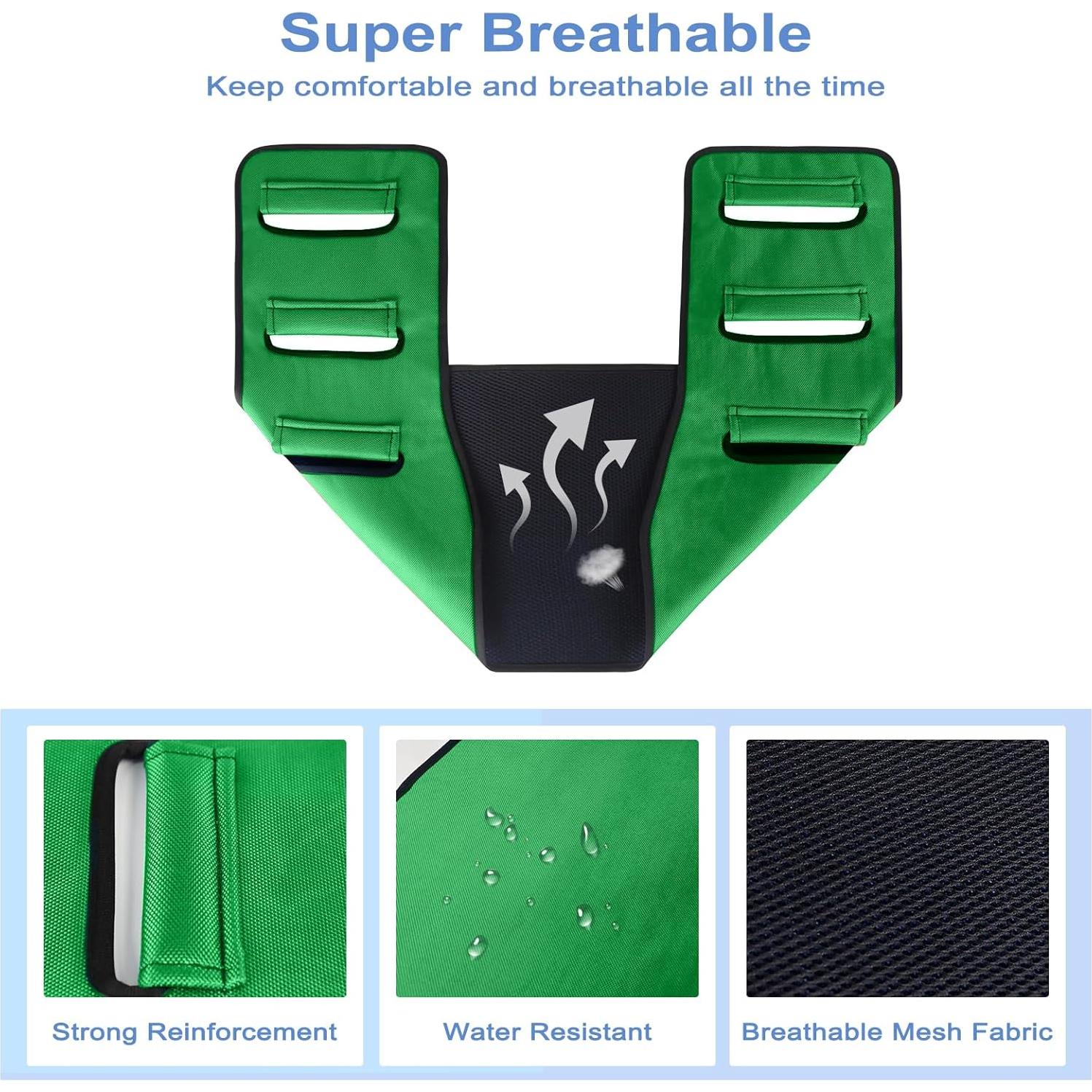 Sling de Transferencia Leetye Mei para Pacientes Encamados - Verde