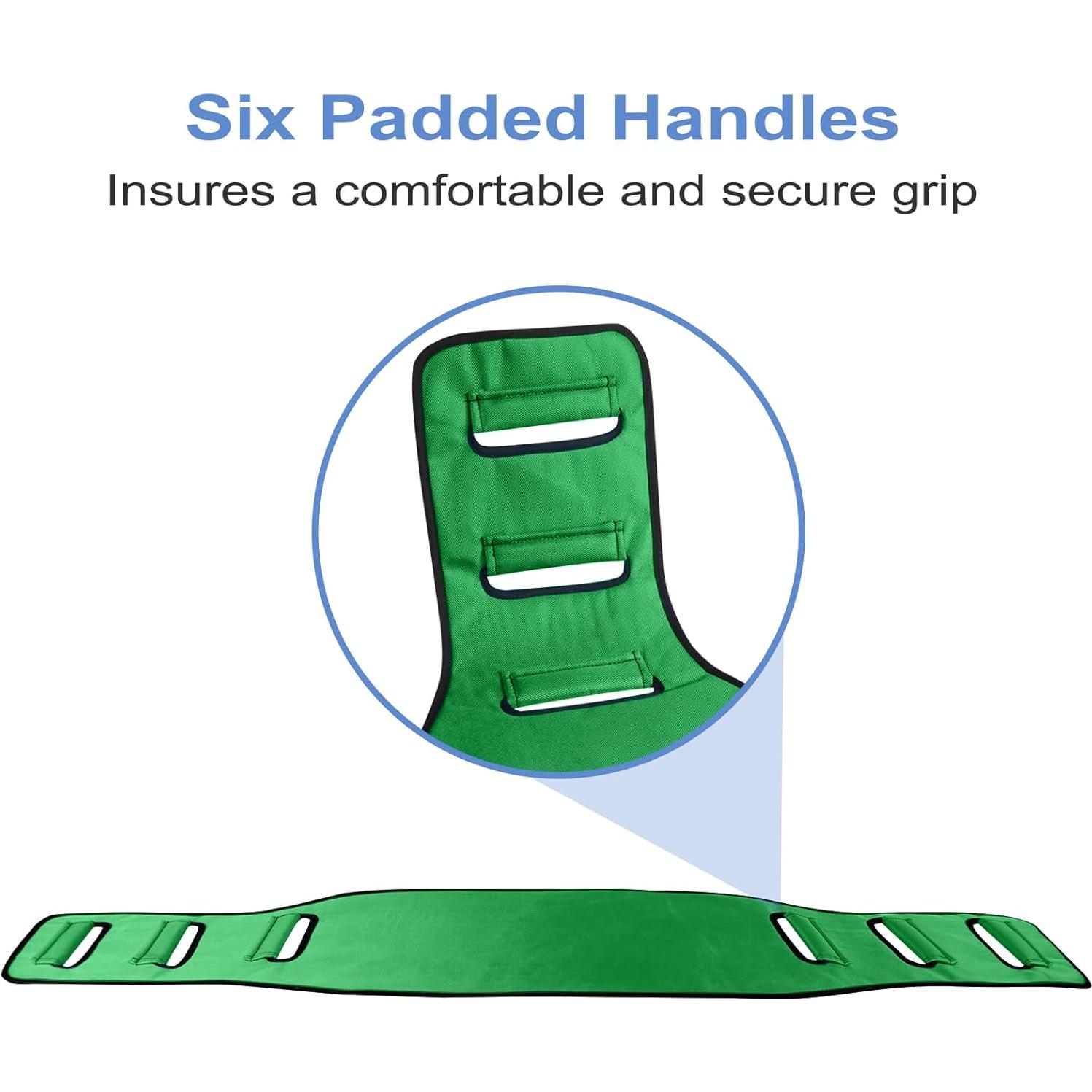 Sling de Transferencia Leetye Mei para Pacientes Encamados - Verde