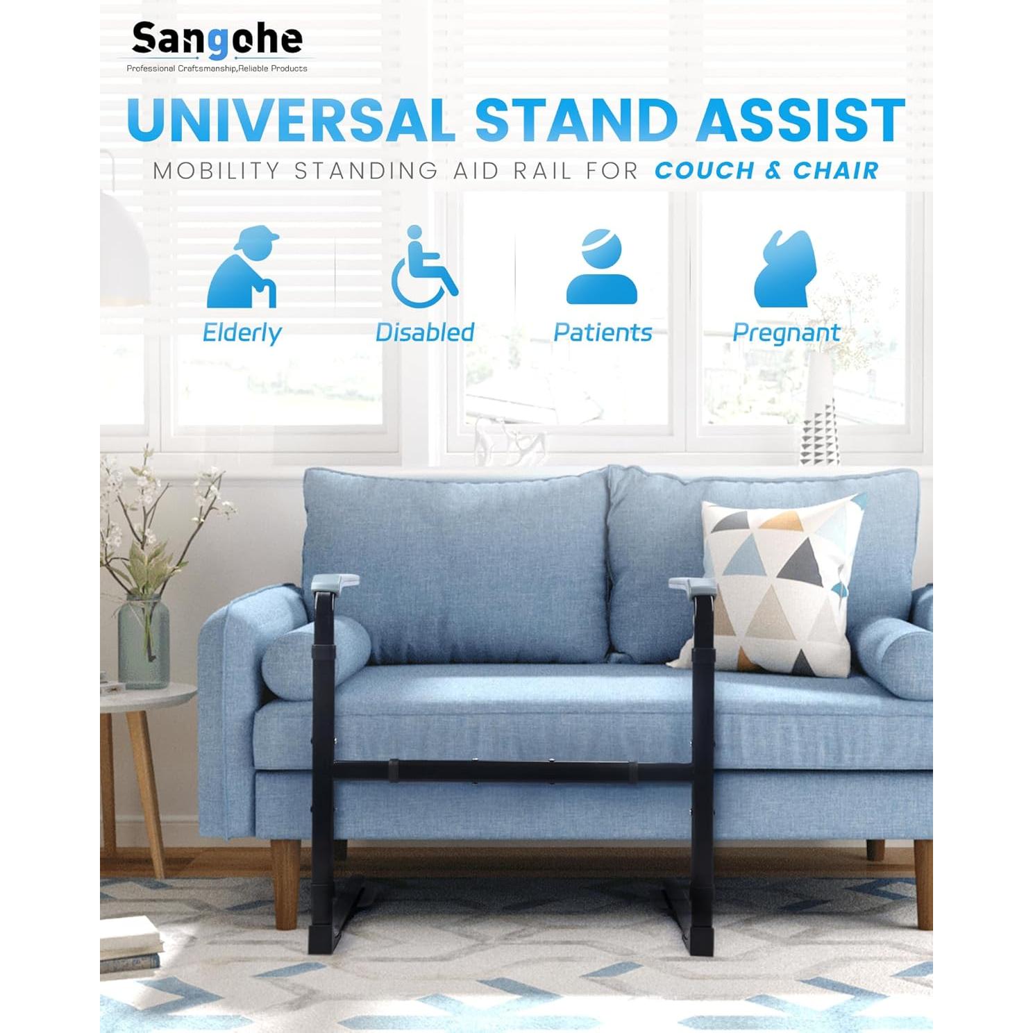 Asistente de Pie Sangohe para Sofá Ajustable 136 kg