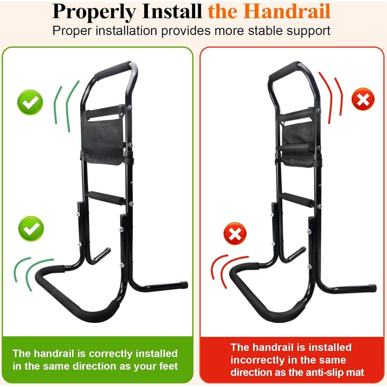 Asistente de Elevación DePango Ajustable para Ancianos 82-90 cm