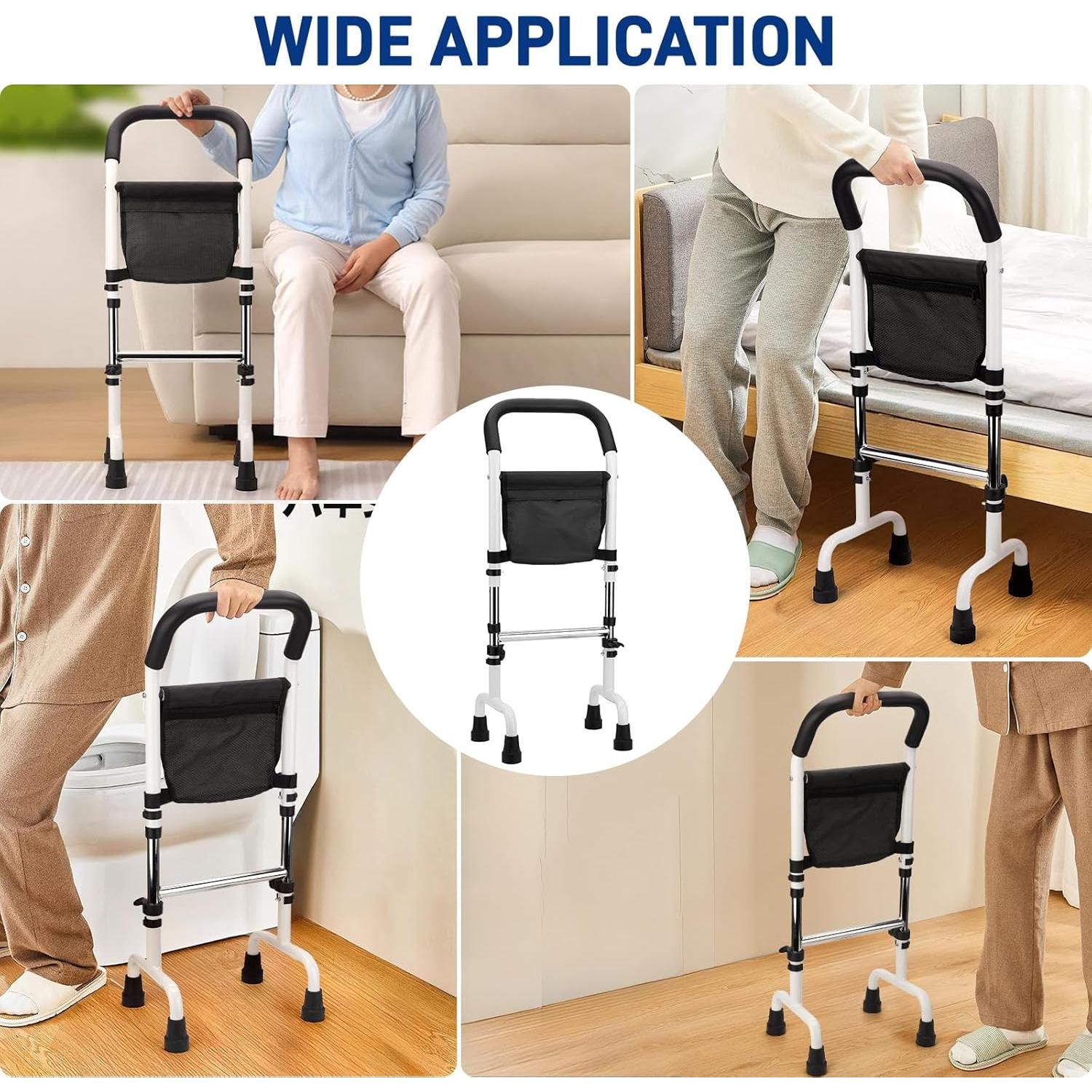 Bastón Ajustable YIBEICO para Ancianos - Soporte 136 kg