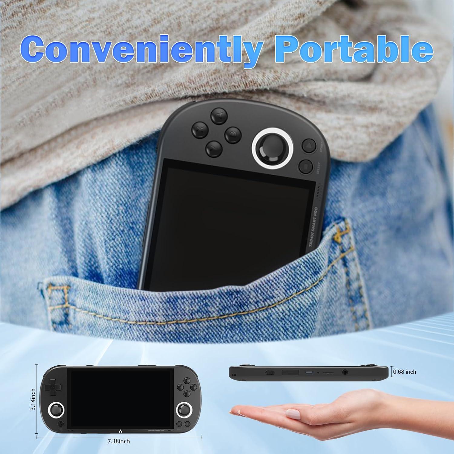 Consola de Juegos Portátil Trimui Smart Pro 64GB Pantalla 4.96"