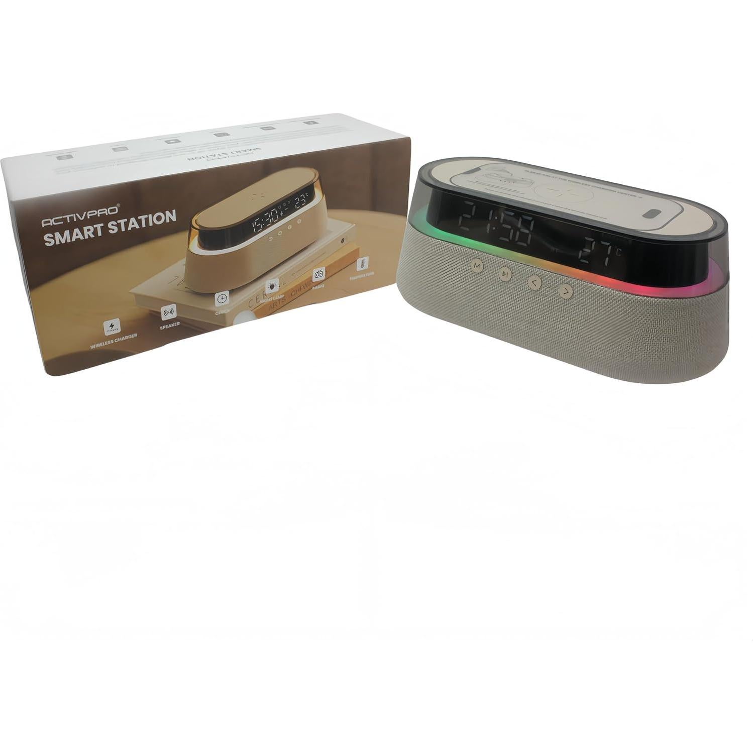 Estación Inteligente 6-en-1 ACTIVPRO SA1 Carga Inalámbrica 15W