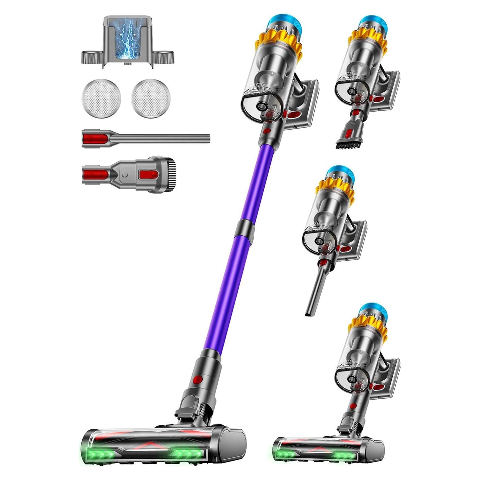 Aspiradora Inalámbrica JRFYHFT V16 PRO 600W 50KPa 70Min