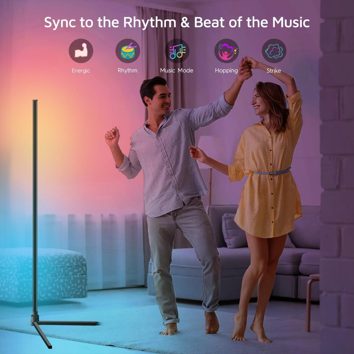 Lámpara de Esquina LED Inteligente Tacopet 155 cm RGBWW