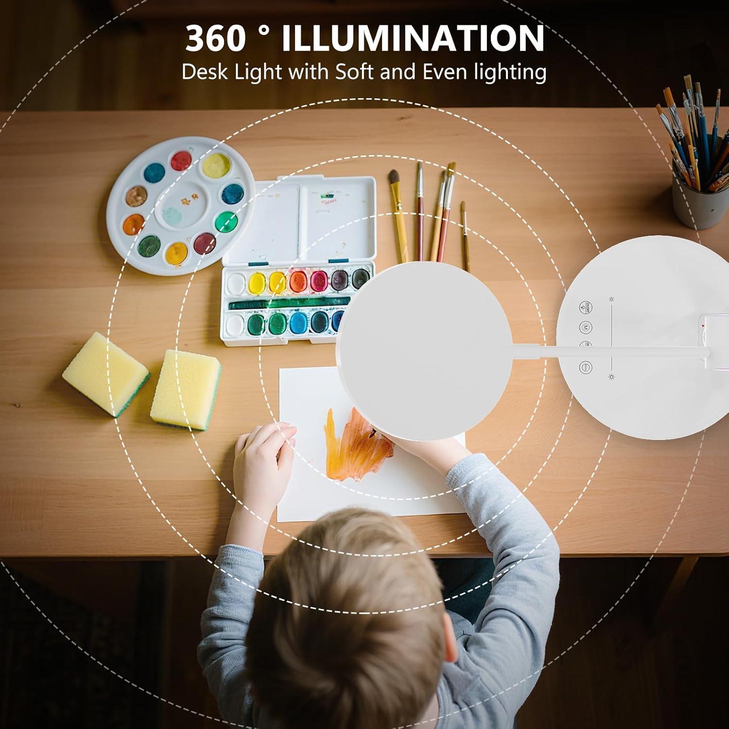 Lámpara de Escritorio LED Oritham TB-55SW Regulable 5 Modos