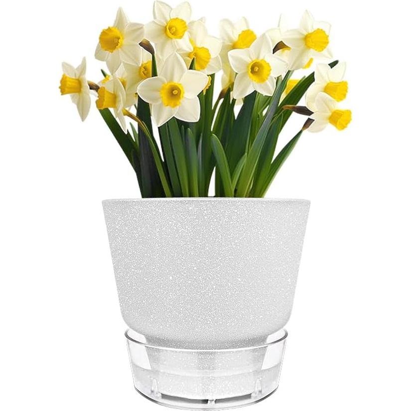 Maceta de Autorriego HYNZ 15 cm Juego de 5 Colores Mezclados