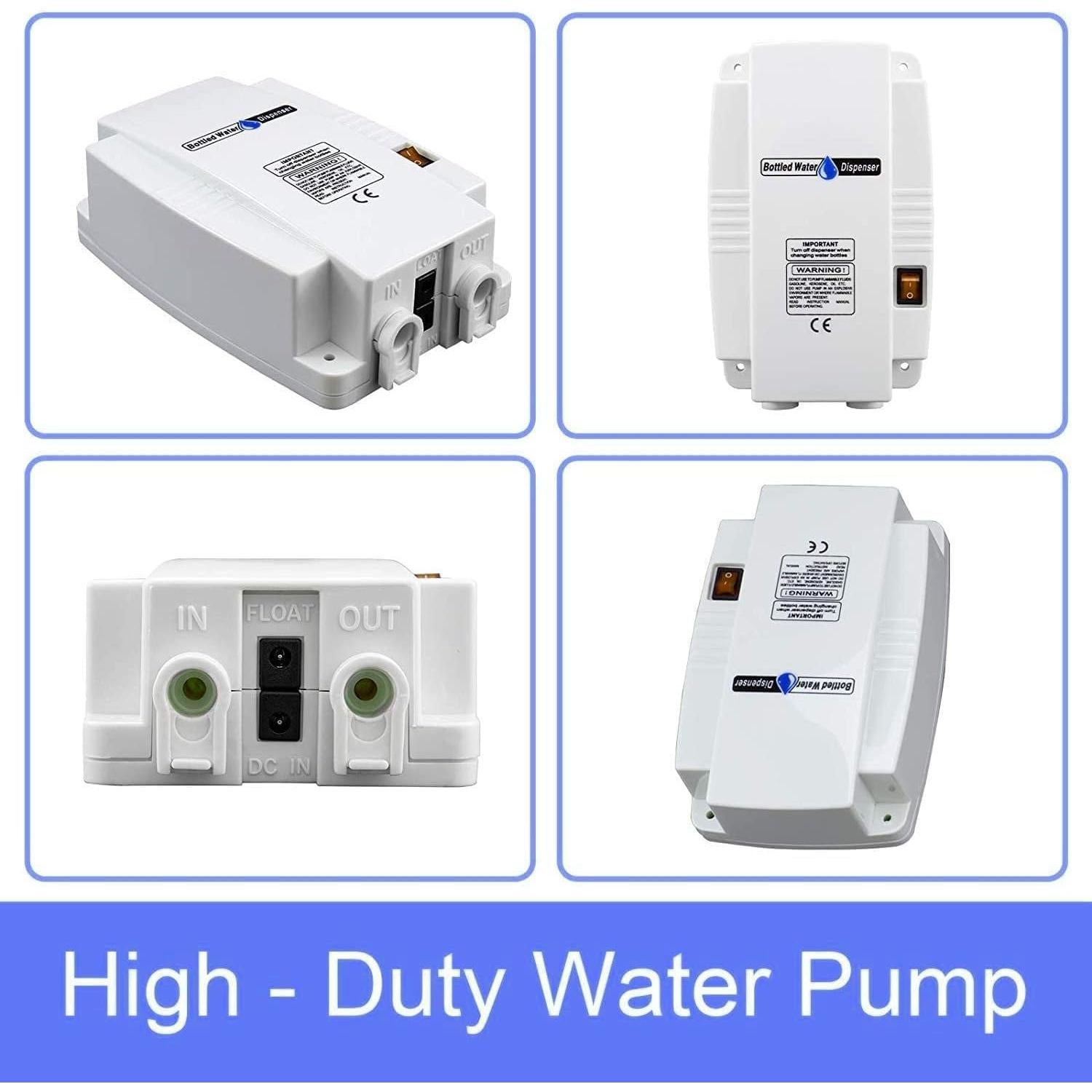 Bomba Dispensadora de Agua Embotellada Yeehemes 5 Galones 1GPM