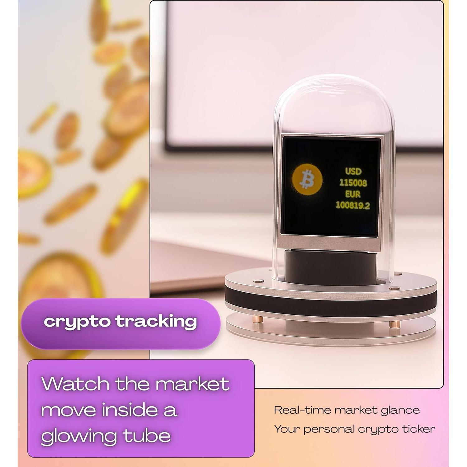 Reloj Digital Tubo Nixie CyberPuffs - Control App, Retro