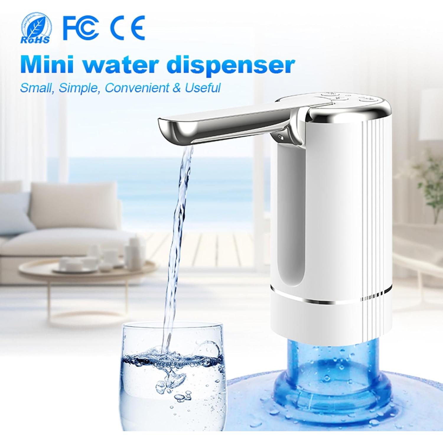 Dispensador de Agua Plegable BSJYMJIAJU 5 Galones Blanco