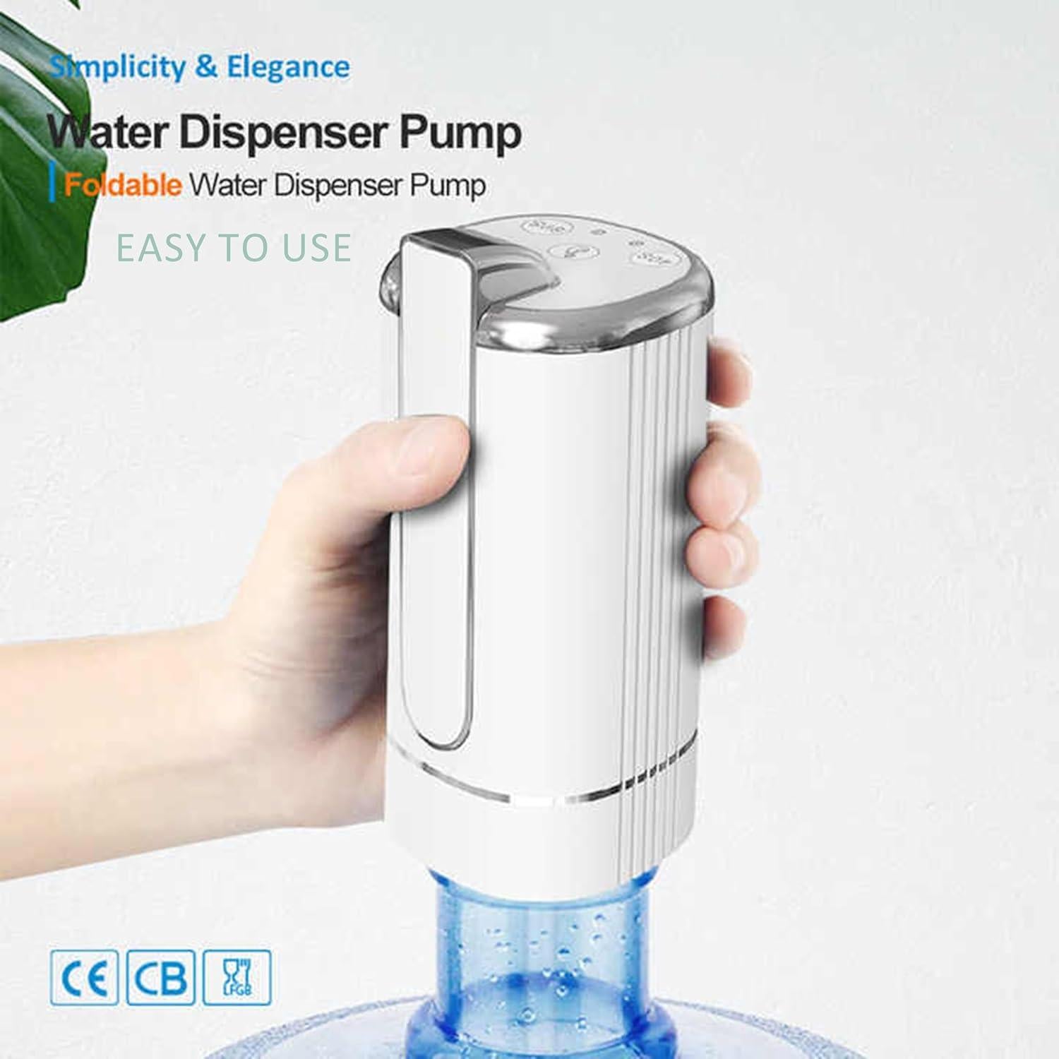 Dispensador de Agua Plegable BSJYMJIAJU 5 Galones Blanco
