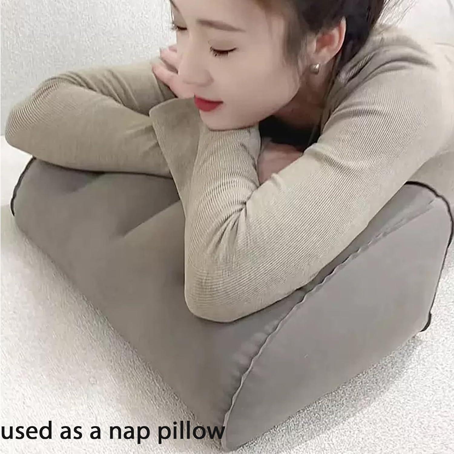 Cojín Lumbar Inflable Povinmos para Silla y Coche - Ergonomía