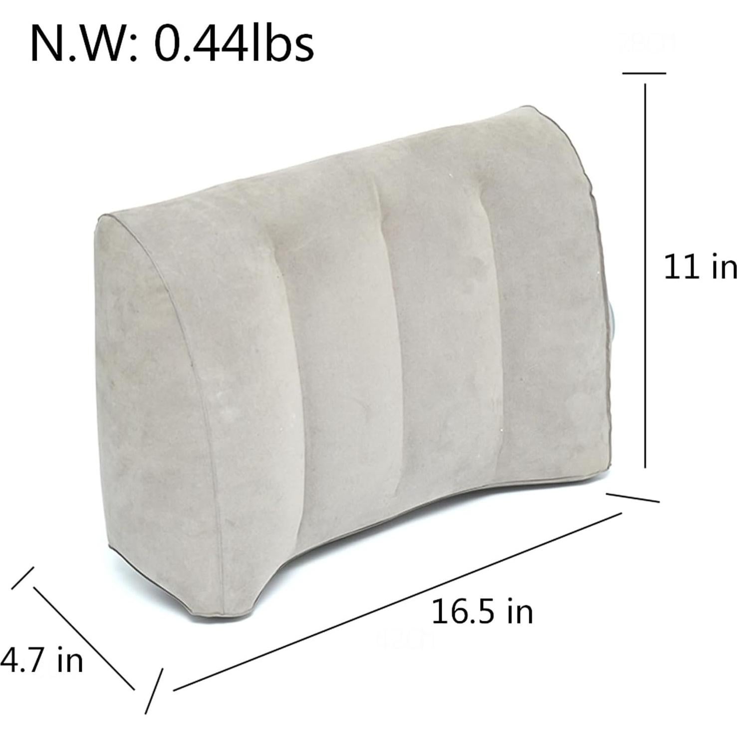 Cojín Lumbar Inflable Povinmos para Silla y Coche - Ergonomía