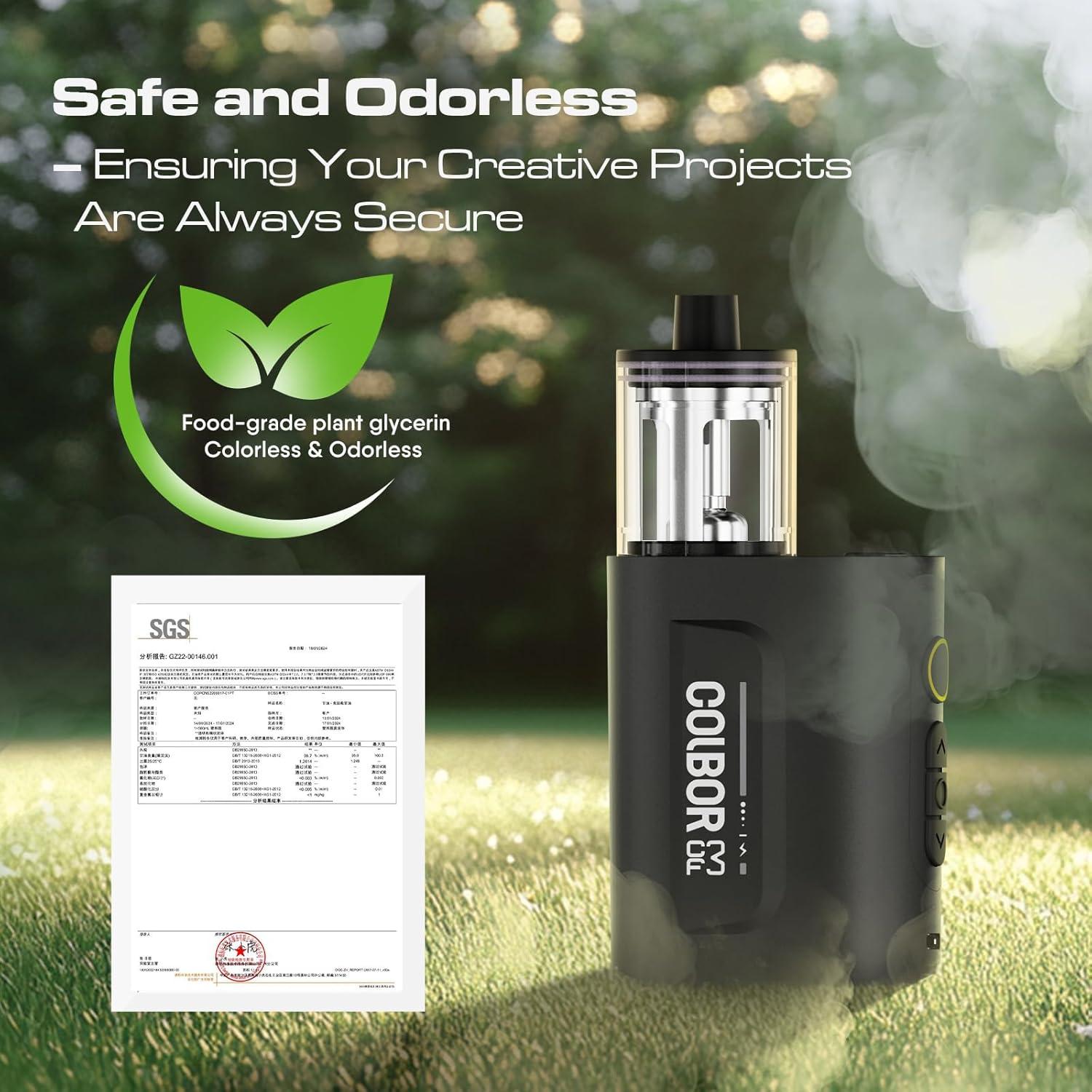 Máquina de Niebla Portátil COLBOR CF3 30W Control Remoto